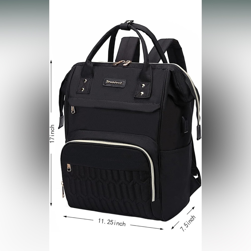 Laptop Backpack 15.6 Inch Casual Daypack Water Resistant - NWT